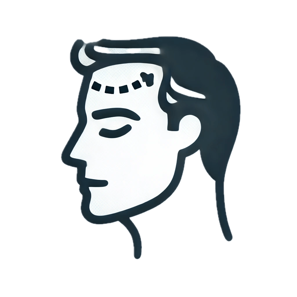 No Shave Hair Transplant Icon